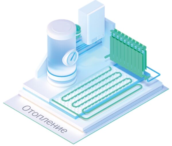 nanoCAD BIM Отопление 23, локальная лицензия на 1 год.