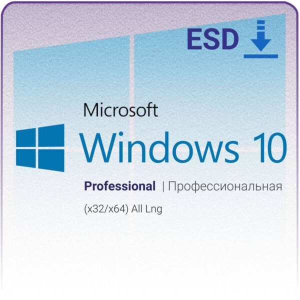 Microsoft Windows 10 Professional ESD 32/64 bit